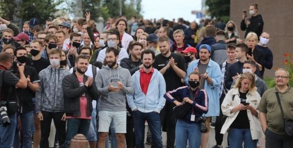     Выборы президента в Беларуси - в городах начались акции протеста - новости мира    