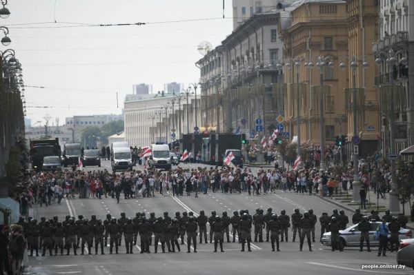     Протесты в Беларуси 30 августа – в Минске начали паковать протестующих - новости мира    