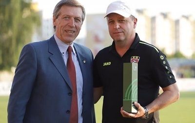 Вернидуб признан лучшим тренером месяца в Беларуси