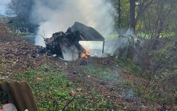 В Сербии во дворе дома потерпел крушение истребитель МиГ-21