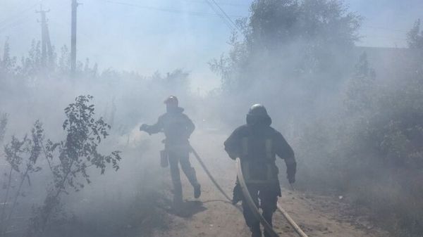 На Донбассе двое военных пропали во время тушения пожара