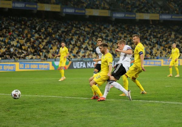 Украина уступила Германии в домашнем матче Лиги наций