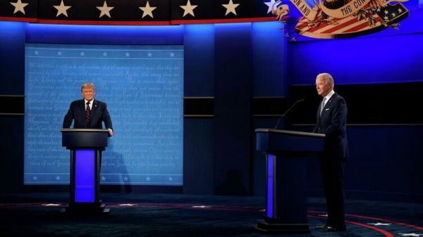 В США придумали, как помешать Трампу и Байдену перебивать друг друга на дебатах