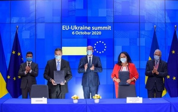 Саммит Украина-ЕС: стороны подписали соглашений на 390 млн евро