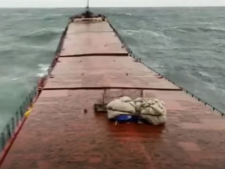 "Съ...буй!" Появилось видео кораблекрушения в Черном море, жертвами которого стали украинцы