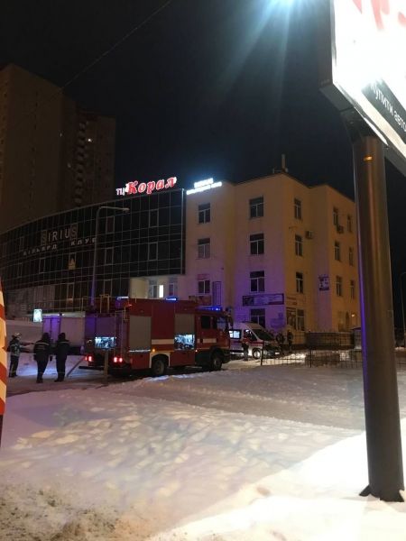 Пожар в столичном ТЦ: погиб один человек 