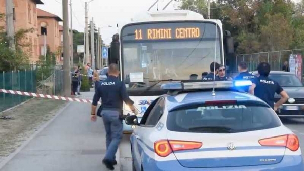 В Италии беженец устроил резню в автобусе из-за проверки билетов