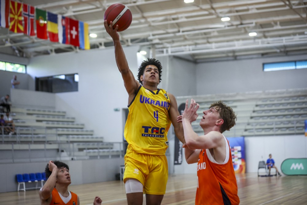 Чемпіонат Європи U-18. Україна — Нідерланди 67:85