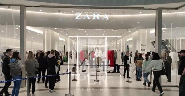 В Киеве с очередями впервые с начала войны открылись магазины ZARA  - Новости экономики