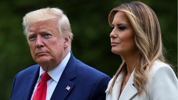 В Белом доме прокомментировали слухи о разводе Дональда и Мелании Трамп