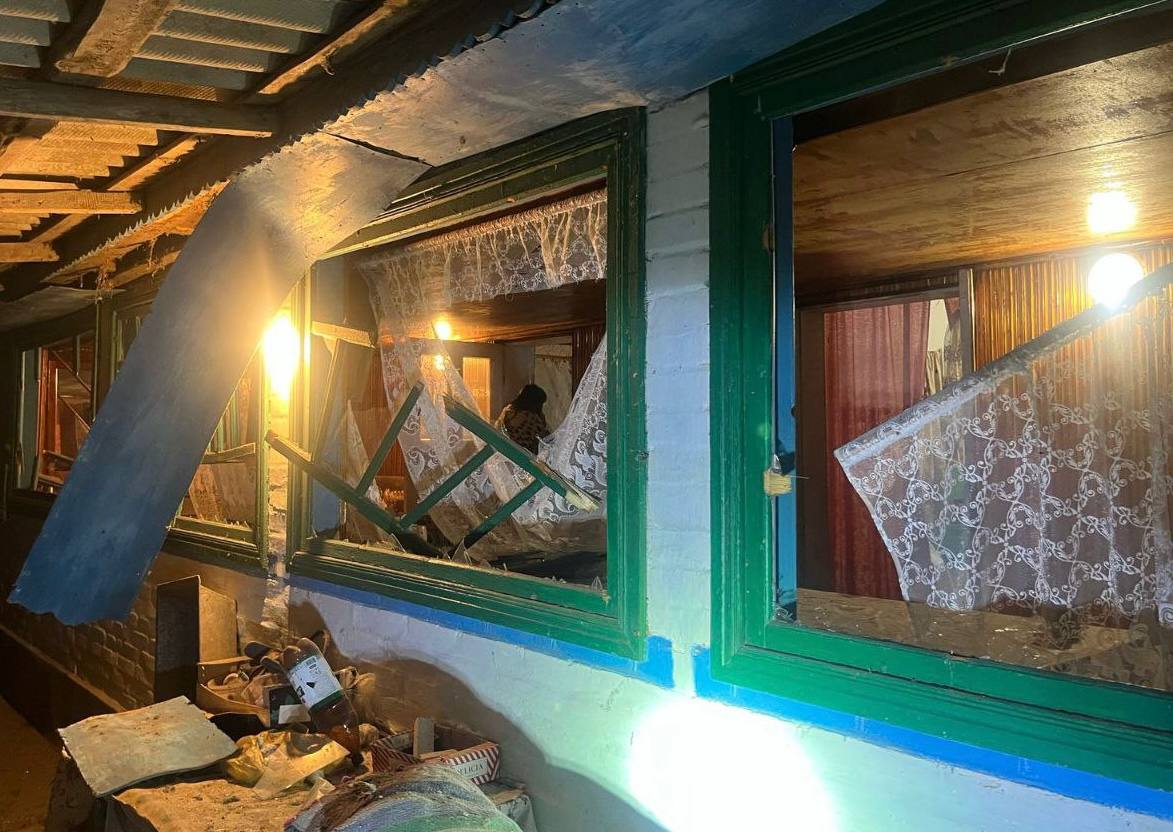 У Черкасах також було чути вибухи. Повітряні Сили повідомляли, що в бік міста було запущено ракету.