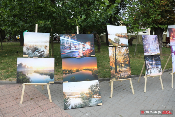 Фоторепортаж з центру Вінниці у День міста
