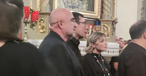 Попрощатися з Парубієм у Львові прийшли Порошенко, Луценко та Турчинов