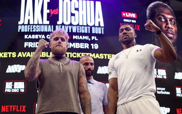 Промоутер спрогнозував тривалість поєдинку Джошуа проти Пола Промоутер спрогнозував тривалість поєдинку Джошуа проти Пола