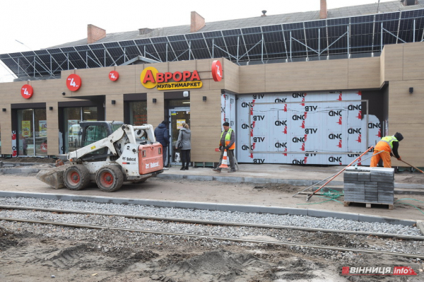 Завершується ремонт ринку біля Лісопарку у Вінниці Завершується ремонт ринку біля Лісопарку у Вінниці