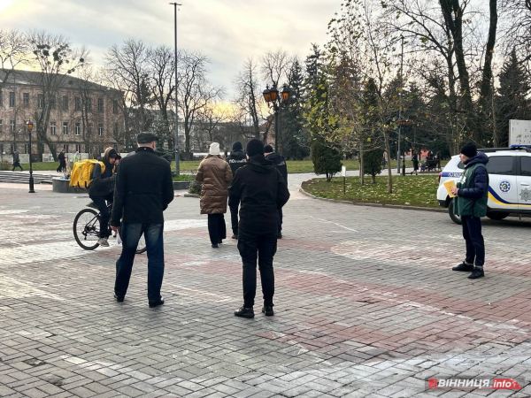 «Річ у тім»: акцію проти домашнього насильства провели правоохоронці у Вінниці