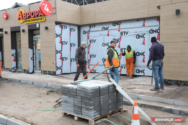 Завершується ремонт ринку біля Лісопарку у Вінниці Завершується ремонт ринку біля Лісопарку у Вінниці