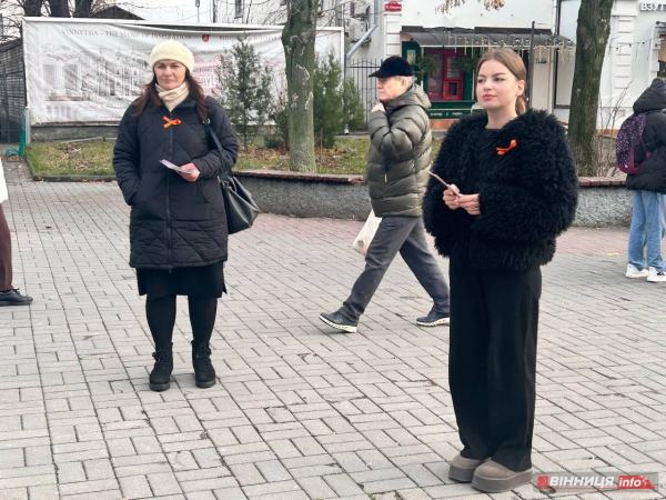 «Річ у тім»: акцію проти домашнього насильства провели правоохоронці у Вінниці