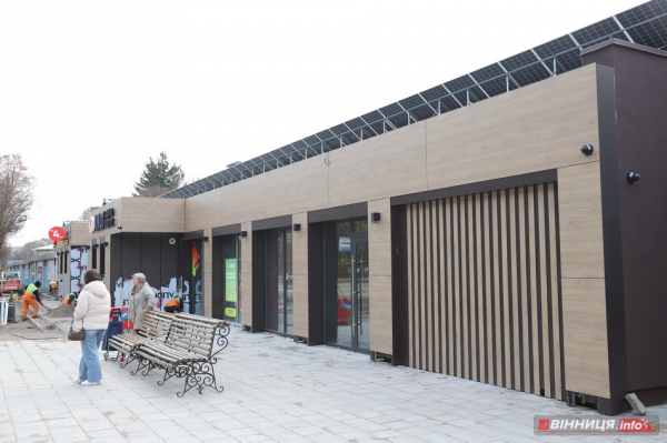 Завершується ремонт ринку біля Лісопарку у Вінниці Завершується ремонт ринку біля Лісопарку у Вінниці