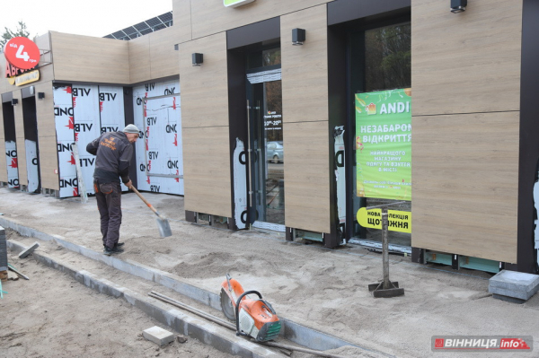 Завершується ремонт ринку біля Лісопарку у Вінниці Завершується ремонт ринку біля Лісопарку у Вінниці