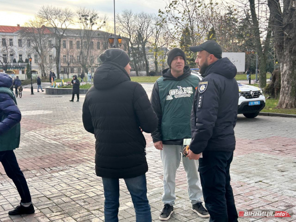 «Річ у тім»: акцію проти домашнього насильства провели правоохоронці у Вінниці