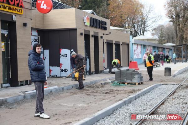 Завершується ремонт ринку біля Лісопарку у Вінниці Завершується ремонт ринку біля Лісопарку у Вінниці