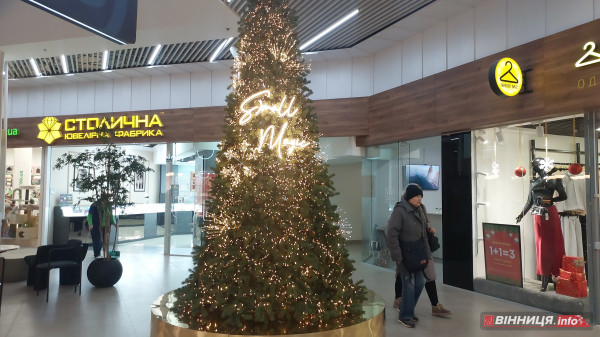 Де у Вінниці зробити фото біля новорічної ялинки: святкові локації міста