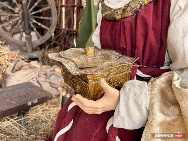 Різдвяний вертеп встановили у центрі Вінниці: фото Різдвяний вертеп встановили у центрі Вінниці: фото