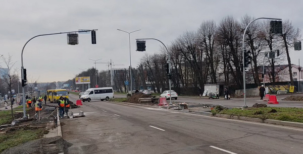 У Вінниці доробляють пішохідний перехід на Барському шосе