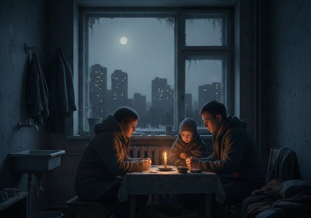 Люди без света, воды и отопления. 