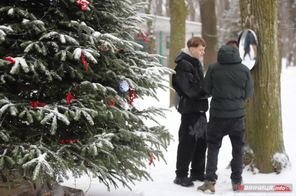 Гірки, санчата й дитячий сміх: фоторепортаж у Вінниці