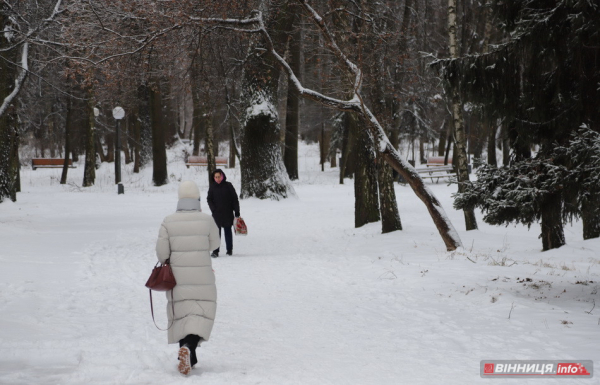 Гірки, санчата й дитячий сміх: фоторепортаж у Вінниці