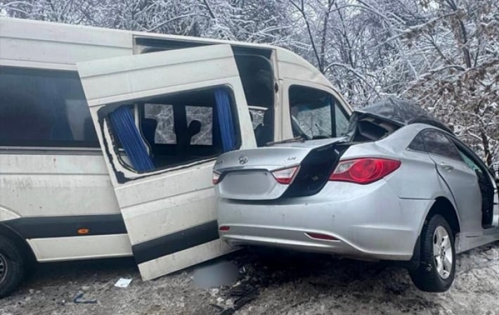 В Киевской области произошла смертельная авария с участием маршрутки