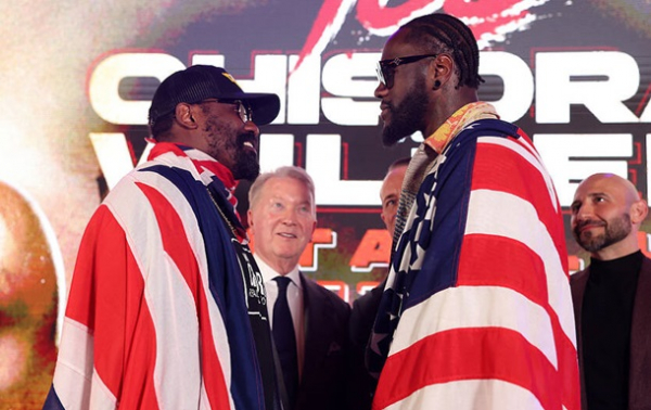 Чісора і Вайлдер з'явилися перед очима Лондона