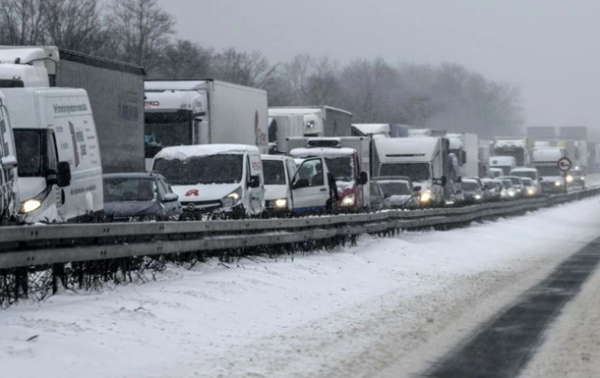 Через негоду на трасі Одеса-Рені обмежать рух транспорту