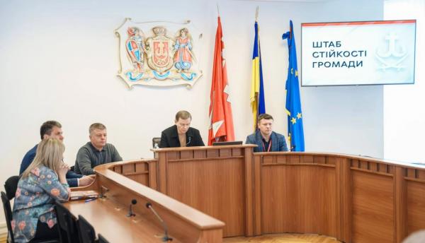 Мер Вінниці провів штаб стійкості