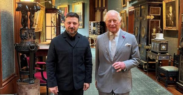 Зеленський зустрівся з Чарльзом ІІІ та подякував за підтримку українців