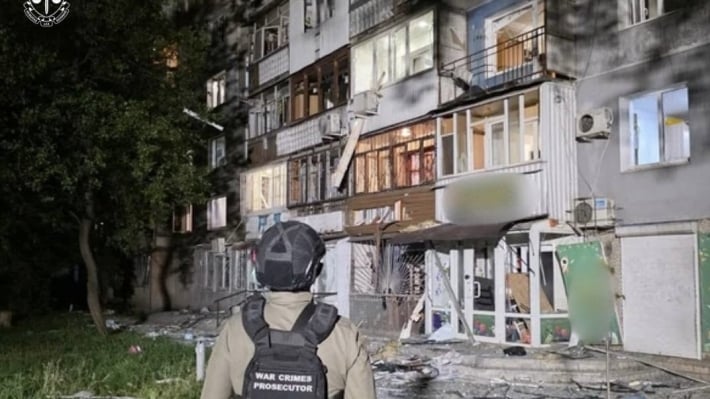В результате обстрела Запорожья погибла женщина, ещё 11 человек получили ранения