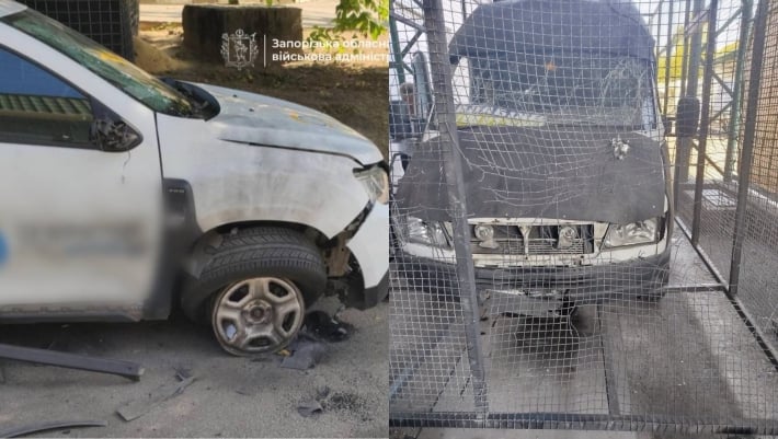 Оккупанты нанесли удар по предприятию в Запорожье и по маршрутке в Кушугуме