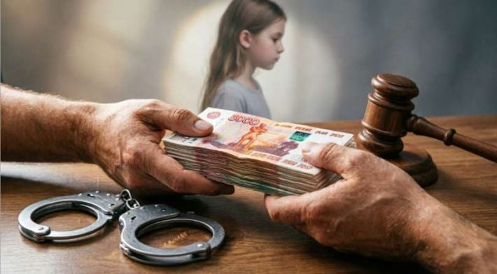 Житель Мелитополя задолжал своему ребенку больше миллиона рублей