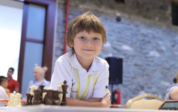 Українець у 9 років став чемпіоном світу із шахів